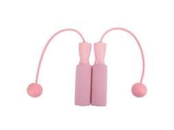 Urbannova-corda De Pular Ajustável Sem Fio Rosa Pp Pvc Para Adultos E Crianças