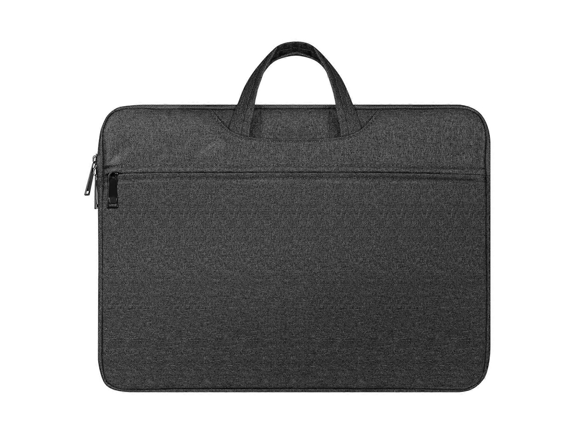 Compre a bolsa de transporte Dux Ducis série LBTC para laptops de 14 e 15,4 polegadas em poliéster preto à prova de choque na Hengrongshen.