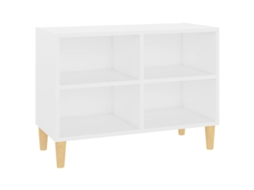 Tv Cabinet, Tv Cabinets Vidaxl Branco Madeira Processada (n/a)