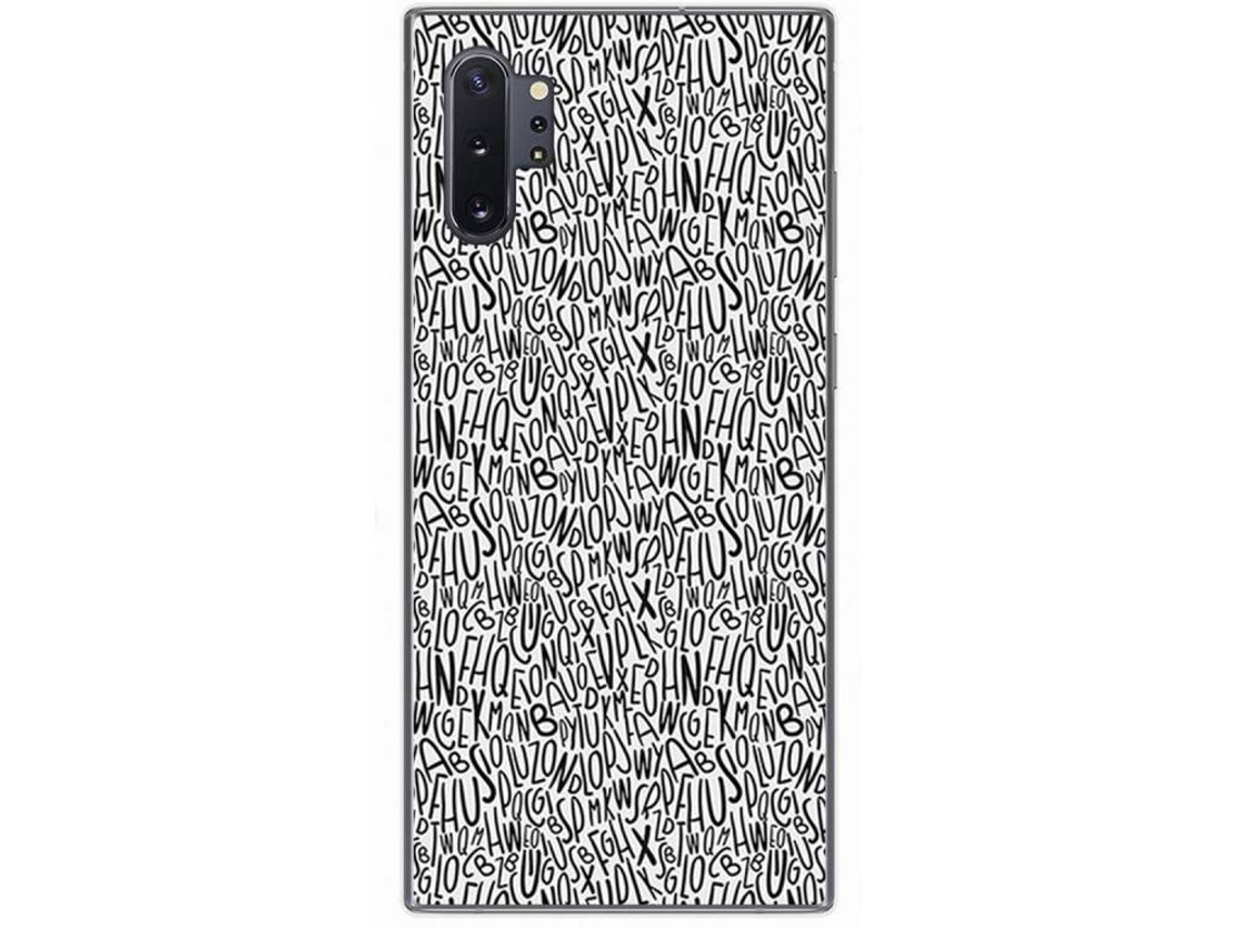 Capa Samsung Galaxy Note10+ Plus TUMUNDOSMARTPHONE Letras Multicor