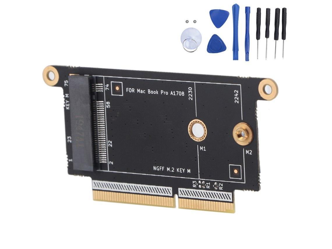 Placa Adaptadora Para Os X A1708 M.2 Nvme Key M 2230-2242 Conversor Peças De Rede Ssd