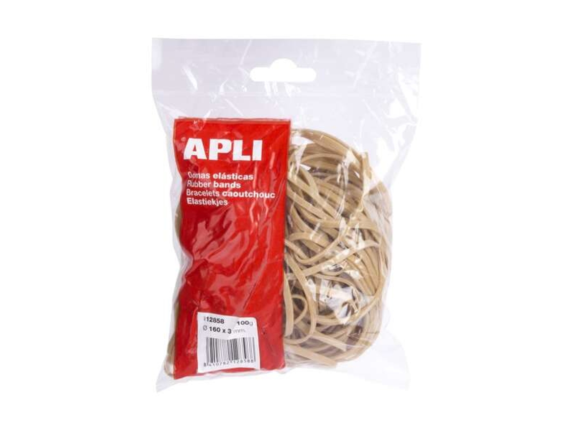 Elásticos Apli Ø 160 X 3 Mm Alta Qualidade Saco Com 100g