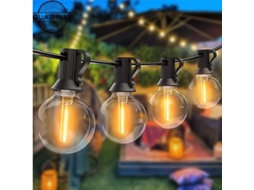 Cordão De Luzes Led, 15 M, Para Decoração De Casa, Festas, Jardim E Eventos, Formato Prático