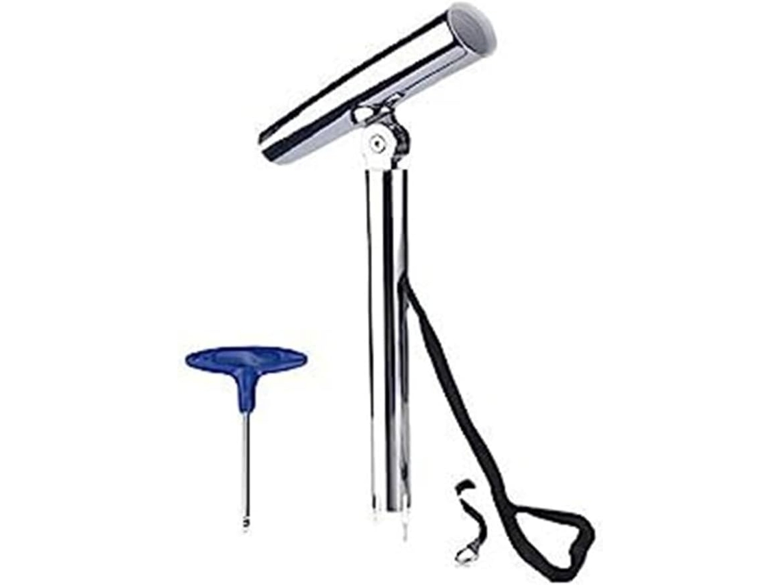 Suporte de Canne À Pêche Marine 24 Pouces, Tige Selle En Acier Inoxydable For Équipement Yacht SFUSHOS