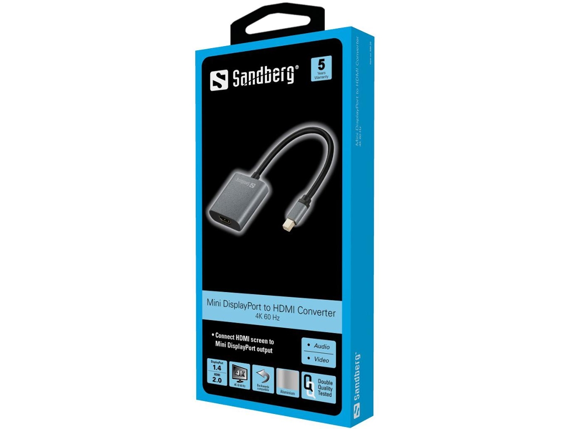 Sandberg Adapter Minidp1.4Hdmi2.0 4K60