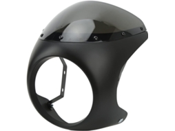 Carenagem De Farol Para Motocicleta Estink, Capa De Farol Em Abs Para Faróis Redondos 7 Polegadas, Defletor De Vento