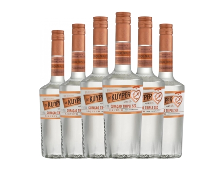 Triple Seco DE KUYPER Curaçao Garrafa Medium (0.5 L - 6 Unidades)