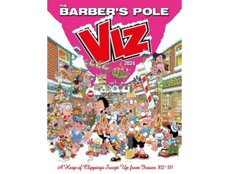 Livro Viz Annual 2024 The Barbers Pole de Viz Magazine (Inglês - Capa Dura)