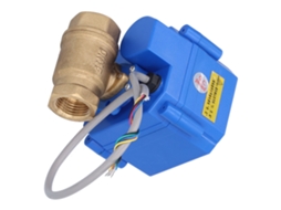 Válvula Elétrica De Esfera Laxiscreed Dc12v De 5 Fios Para Controlo De Líquidos