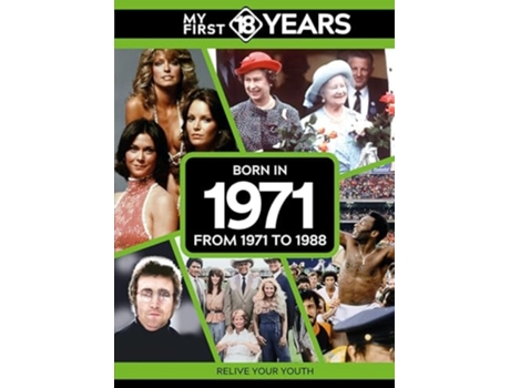 Livro My First 18 Years - Born in 1971 de TDM Publishing (Inglês - Capa Dura)
