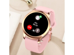 Smart Watch Lw92 Hd Monitor de Frequência Cardíaca com Tela Grande Pedômetro Monitor de Sono Dourado GODTVAGT