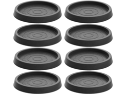 Conjunto De 8 Peças De Almofadas Redondas De Borracha Antiderrapantes Para Móveis, Ideais Para Cadeiras E Outros Móveis.