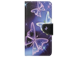 Capa Tipo Carteira Com Suporte E Textura Cruzada Em Pu, Capa Magnética Flip Para Motorola Moto E20/moto