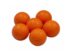 Pack de 6 Bolas para Golf LONGRIDGE Multicor (Espuma - Tu)