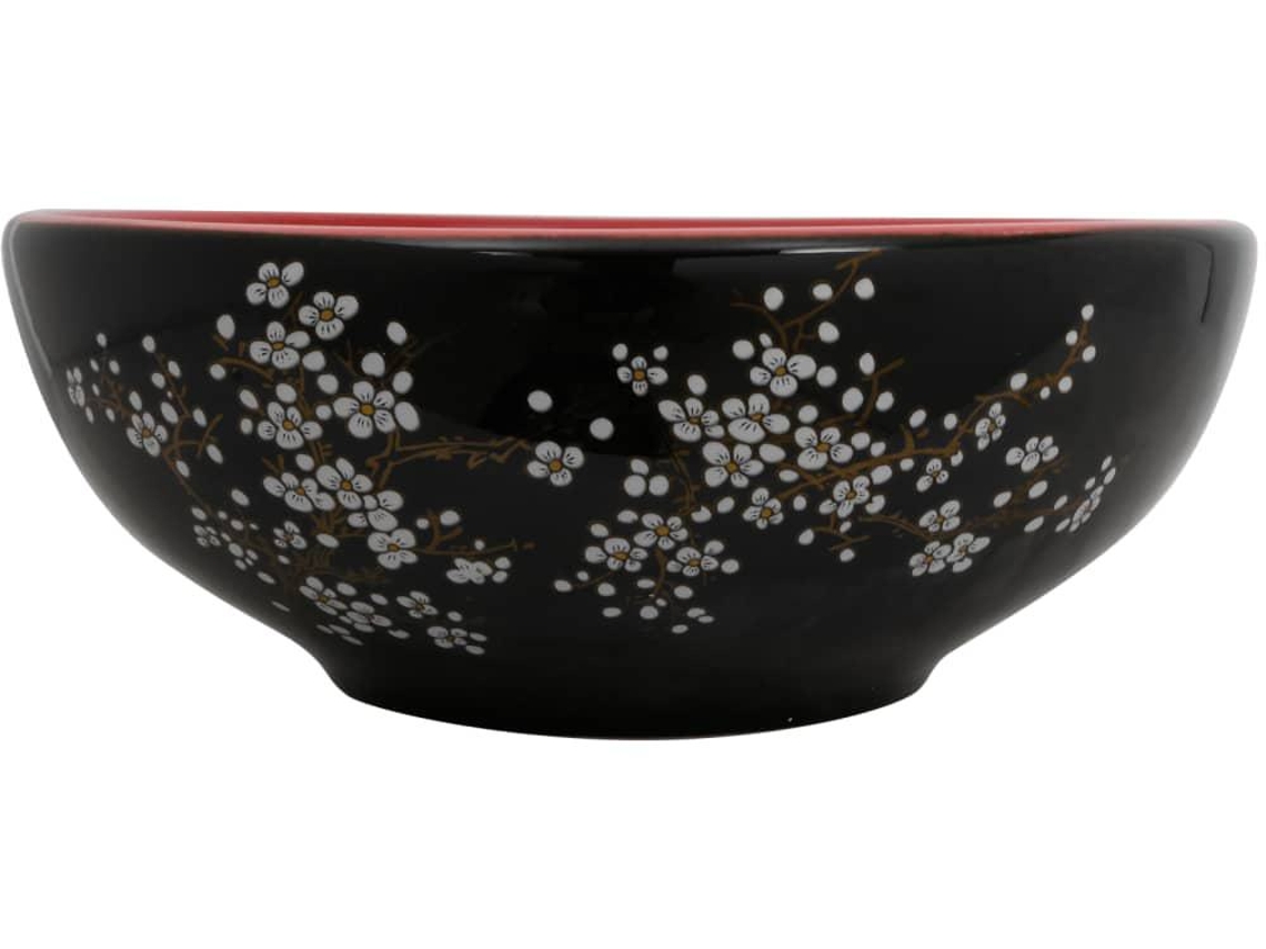 Countertop Basin, Countertop Basins Vidaxl Vermelho Cerâmica (n/a)