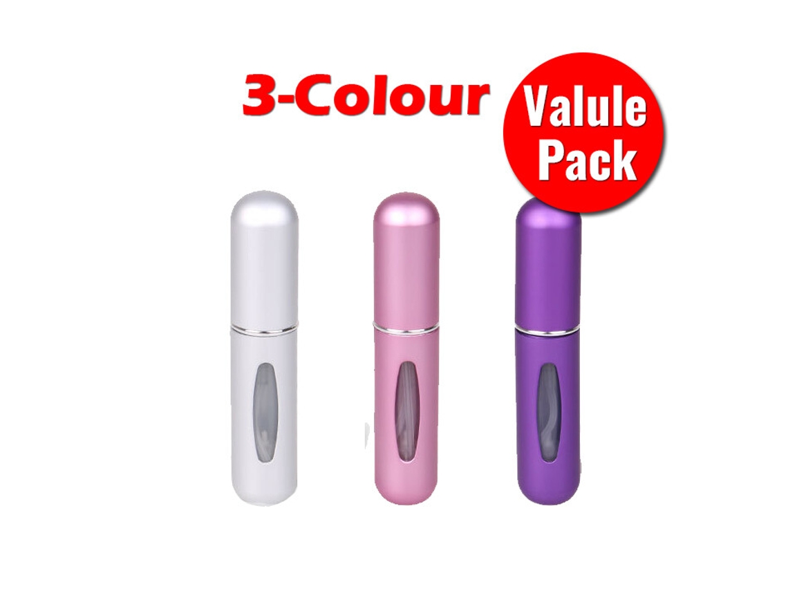 Pcs, Mini Borrifador De Perfume Portátil Para Viagem, Bomba De Perfume Recarregável, Spray De 5 Ml SUNNY SPACES