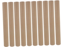 Conjunto De 10 Tubos Cilíndricos Resistentes Para Envio De Papelão, Pôsteres, Impressões, Mapas E Plantas.