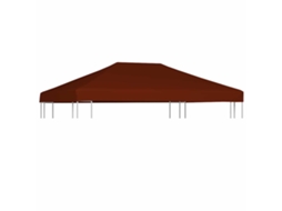 Vidaxl Cobertura De Gazebo 310 G/m² 3x4 M Terracota