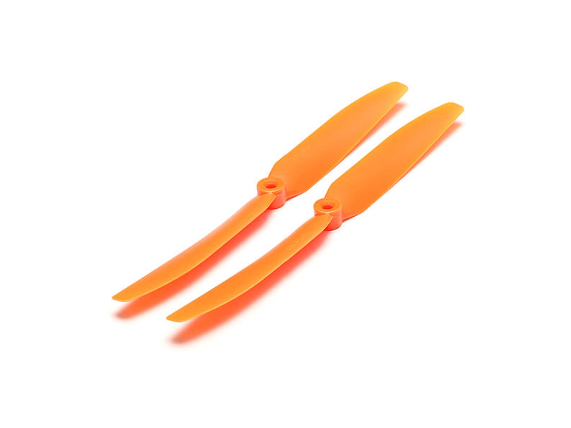 10 unidades de hélices Gemfan 9050 ABS de acionamento direto, laranja, para modelos de aeronaves. MDUG