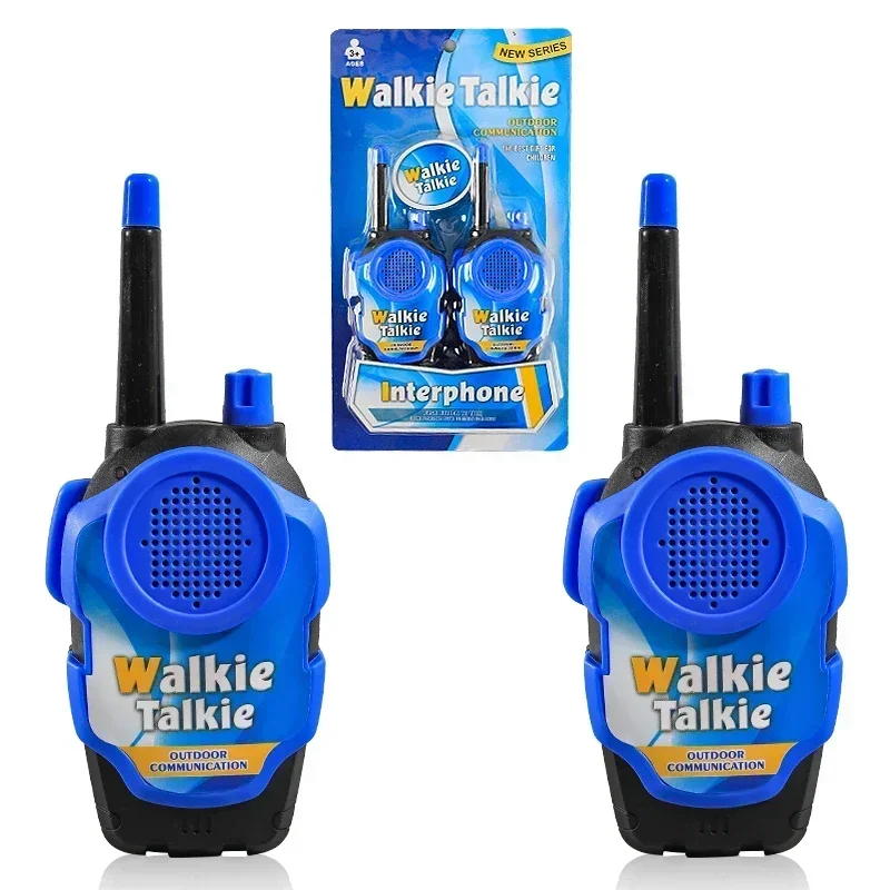 Pacote com 2 Unidades, Rádio, Educação Científica, Brinquedo Educativo Interativo para Pais e Filhos, para Uso Interno e Externo MDUG (azul)