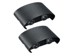 Luz de Parede Calmgeek 2pcs 4w Ip65 Resistente Água Armário S/MARCA