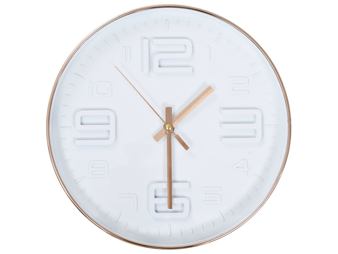 Wall Clock, Wall Clocks Vidaxl Branco Polipropileno (n/a)