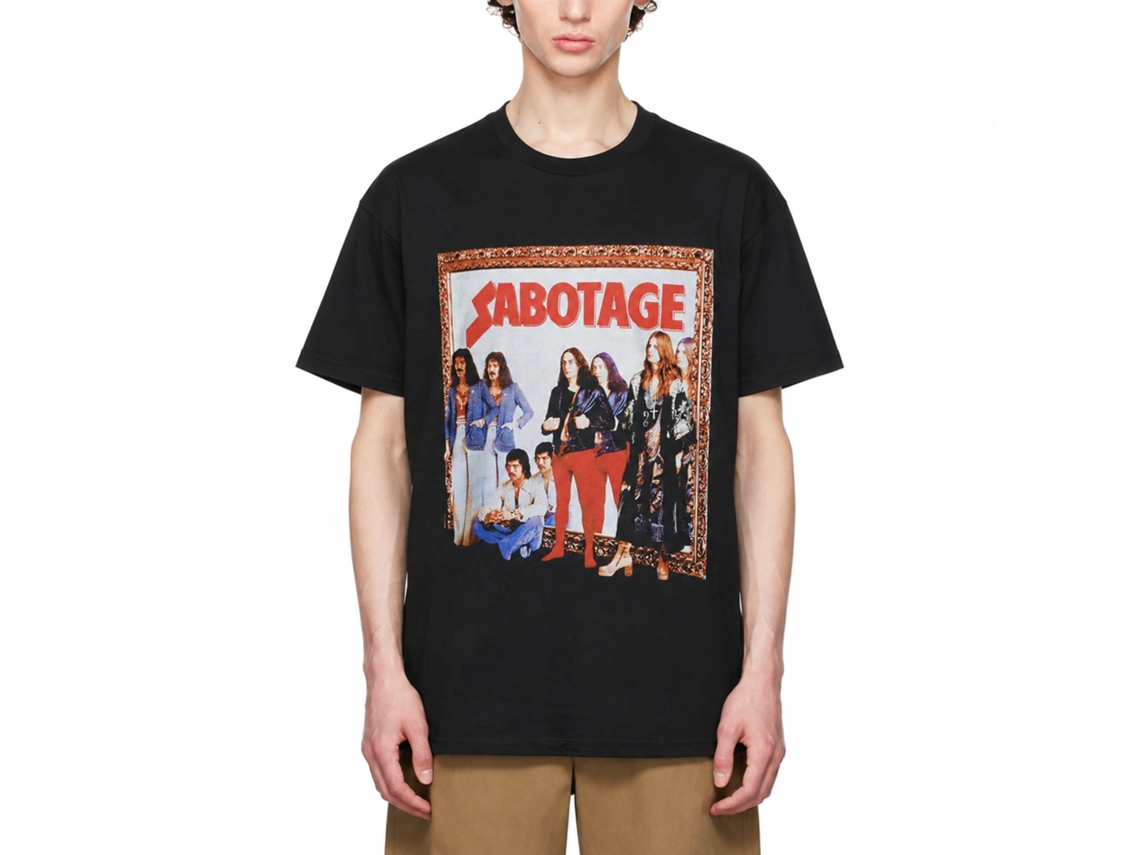 Black Sabbath Sabotage T-shirt Unisex Adults Size:xl