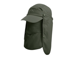 Omni-gorra De Sol Unissex Multifuncional Com Visera 360° Proteção Solar, Capa Facial E Aleta Para Pescoço, Transpirable Para Pesca E Escalada