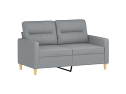 2-seater Sofa, 2-seater Sofas Vidaxl Cinzeto Tecido (n/a)
