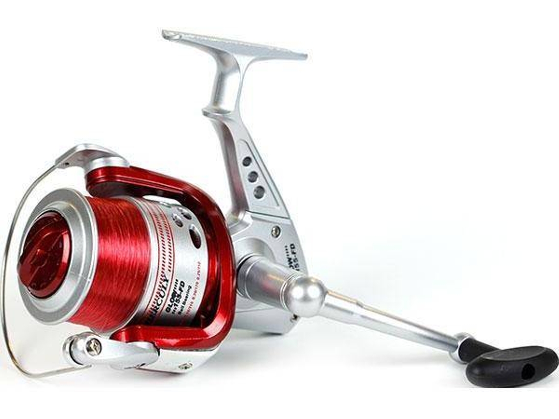 Carreto HERCULY Molinete Glow Fd Vermelho