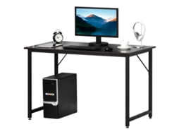 Mesa de Escritório Simples com Pés Ajustáveis 120x60