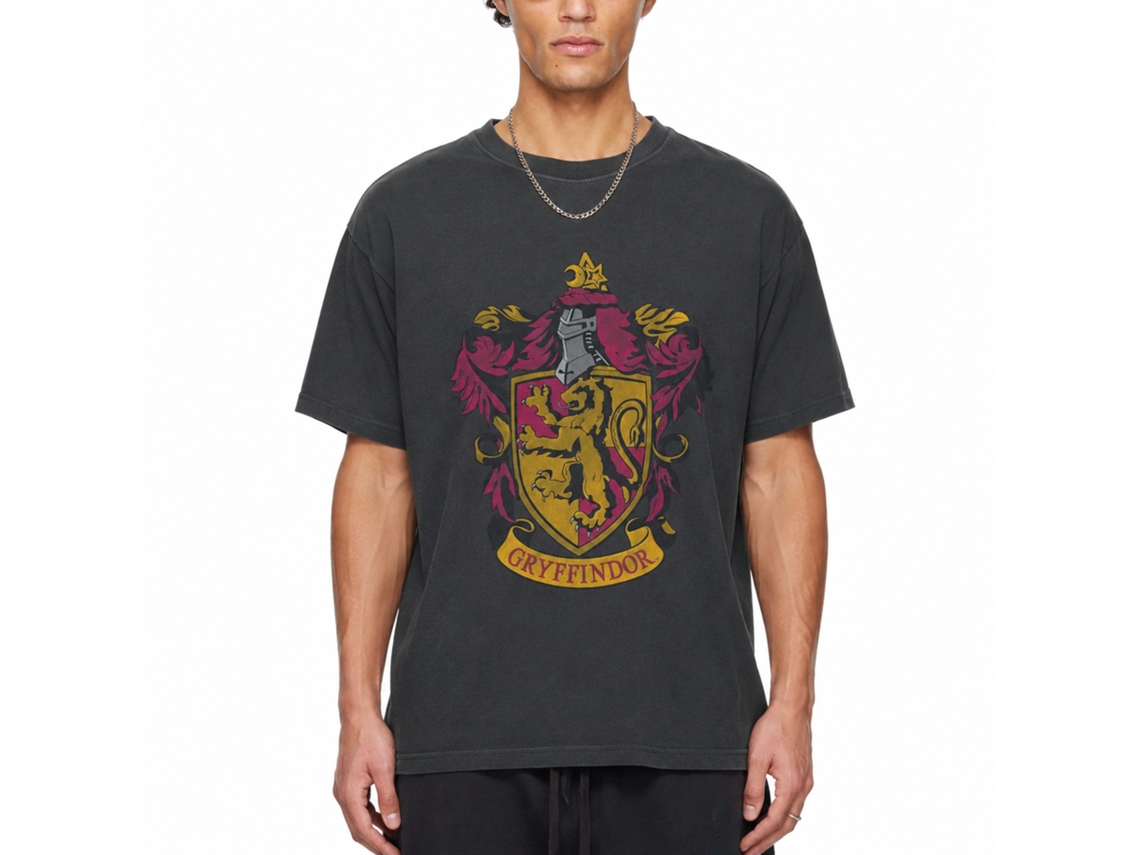 Rockinstone Harry Potter Gryffindor Black T-shirt Size:xl