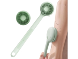 Escova Corporal Elétrica Esfoliante Automático Com 2-velocidades | De Banho Rotativa Recarregável Cabo Longo Para