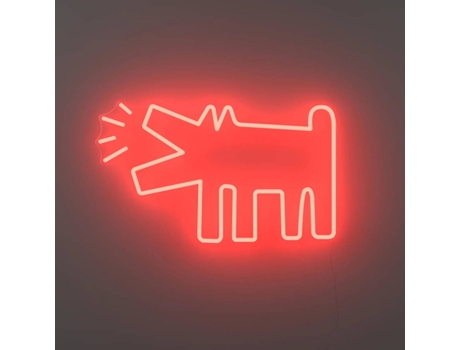 LED DECOR YELLOWPOP KEITH BARKIN DOG