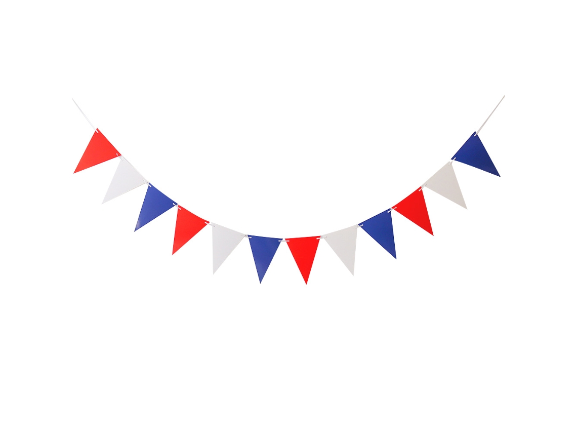 5 Pacotes Bandeira Triangular Decoração para Festa e Casamento NEVEANCE