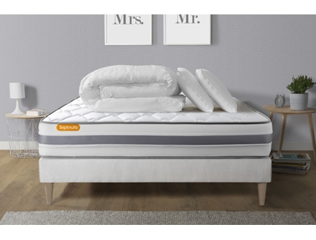 Estrado Completo Ripas Memo Septnuits Espuma Com Memória Branco (200x200)