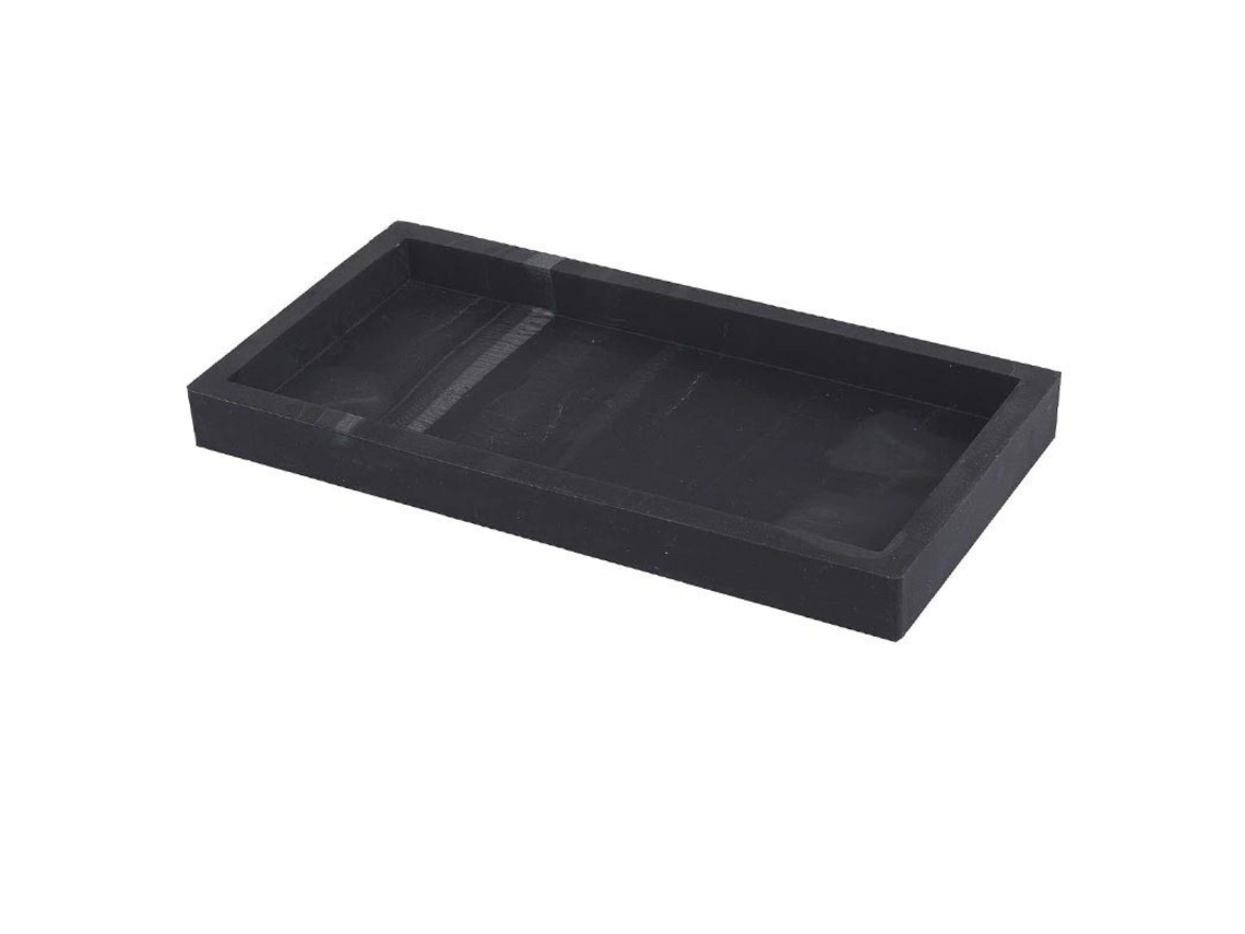 Bandeja Organizadora Quadrada Grande De Silicone Para Banheiro Padrã Inf