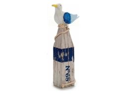 Figura Decorativa GIFT DECOR Madeira (7 X 38 X 21 Cm)