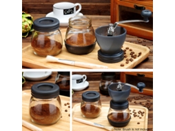 Moedor de Café Manual com Moinho Cerâmico Ajustável Portátil Primerox