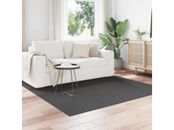 Vidaxl Tapete Para Uso Interno E Externo Palmeras Antracite Poliéster