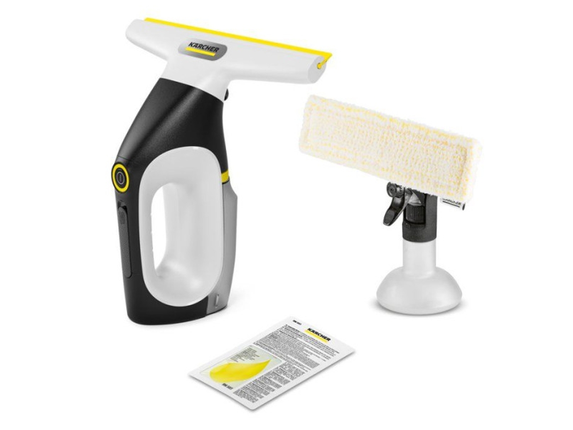 Karcher Wv 3 Comfort Care - Nettoyeur Para Vitres - Raclette Xl 280 Mm - Autonomie 35 Min - Nettoie Jusqu'a 105m²