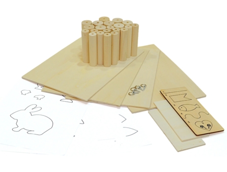 Material Pack For Sawing And Turning THE COOL TOOL (Idade minima recomendada: 4 anos)