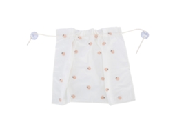 Cortina De Sombreamento Solar Retrátil Para Carro Pêssego Cute Protege Crianças 65x46cm
