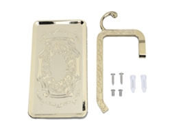 Suporte para Papel Higiênico Multifuncional Retrô Elegante de Liga de Zinco com Dupla Camada e Prateleira para Banheiro A1 BRILVIBERA