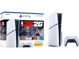 Consola PS5 Standalone + Jogo NBA2K26 (Código de Descarga na Caixa)