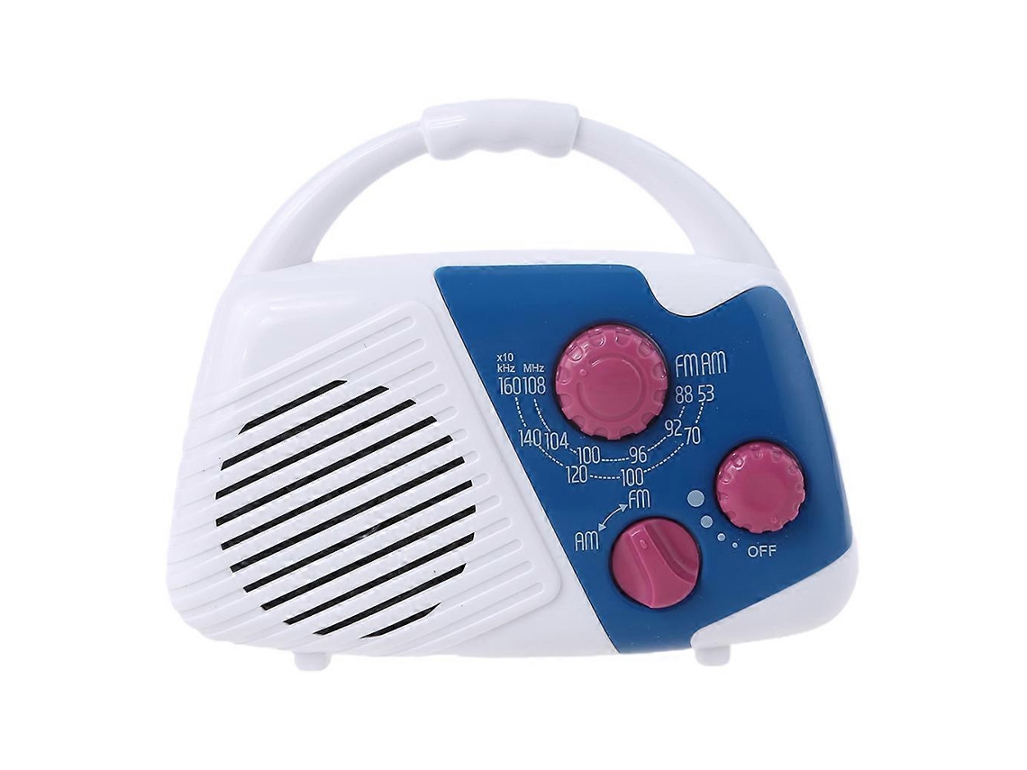 Rádio Am Fm À Prova Dágua Para Chuveiro, Alto Falante Portátil Com Bateria Aa E Volume Ajustável, Azul Olysi Shop