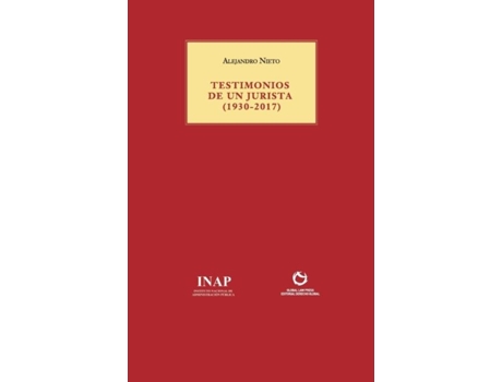 Livro Testimonios De Un Jurista De Alejandro Nieto (inglês)