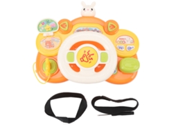 Brinquedo Volante Musical com Som e Luz Realista para Bebê