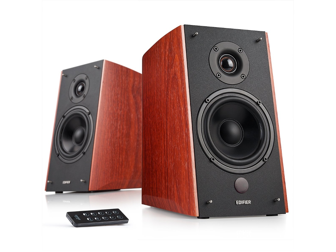 Colunas Edificador R2000Db Bluetooth 120 Watts Rms Preto