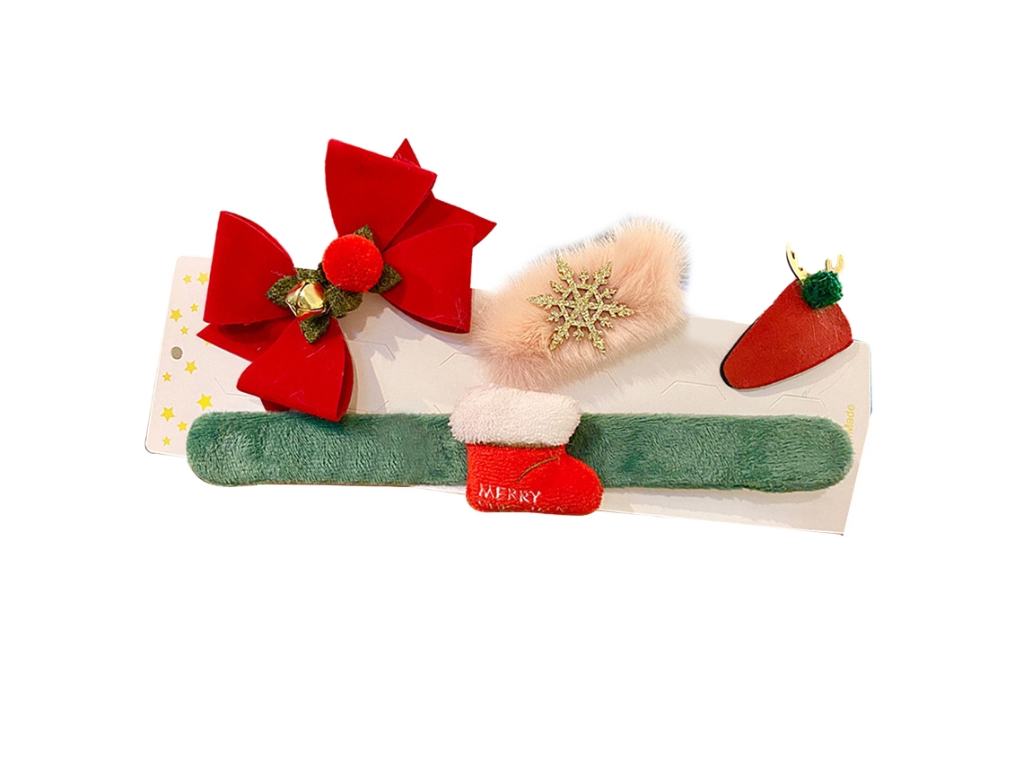 Pulseira de Pelúcia de Natal com Rena para Crianças NEVEANCE